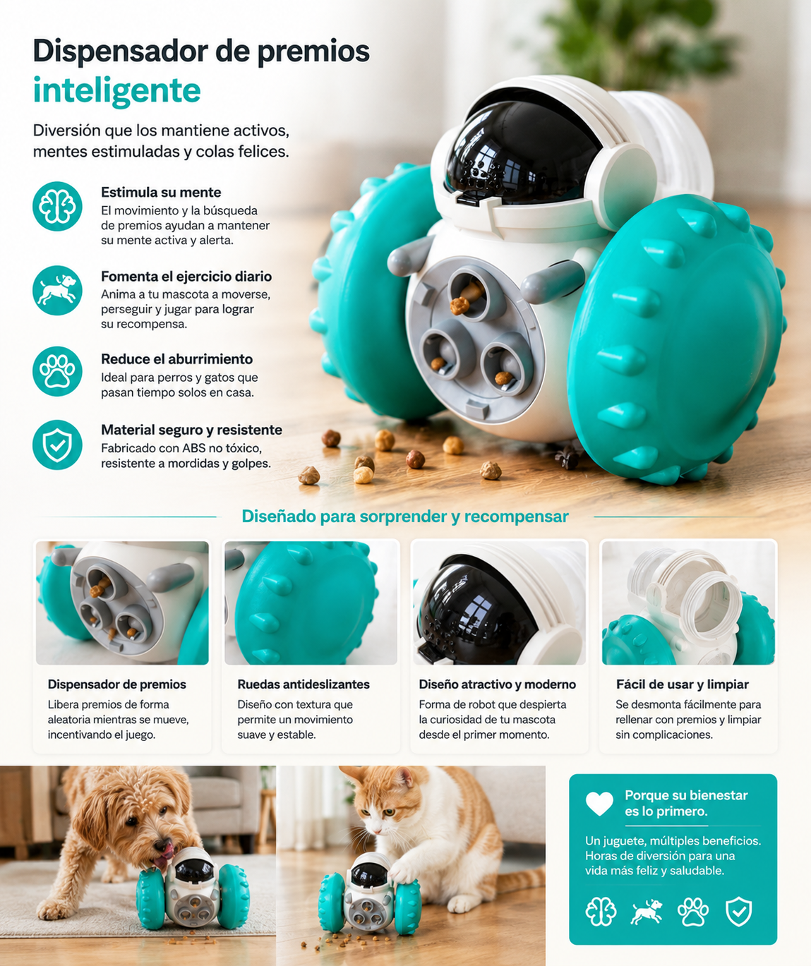 Dispensador De Alimento Interactivo